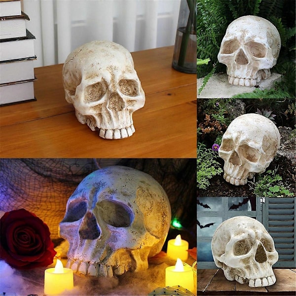 Kranie dekoration kranie, Day of the Dead menneskekranie harpiks model kunst