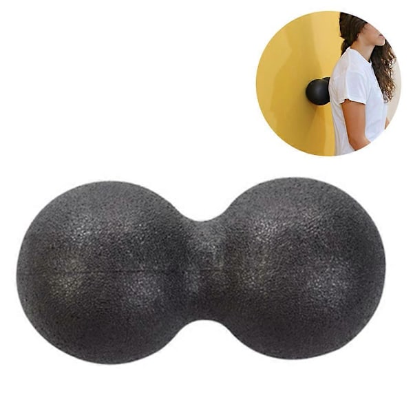 Massageboll|Epp Akupressur Jordnötsboll-8*16Cm Svart