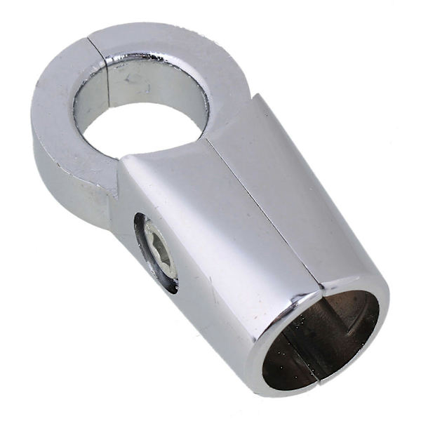 25 mm justerbar rørfitting til displaystativ, 3-vejs
