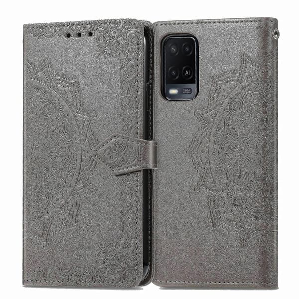 A54 4g Fodral Et Cover Em Mla Flip - Grå