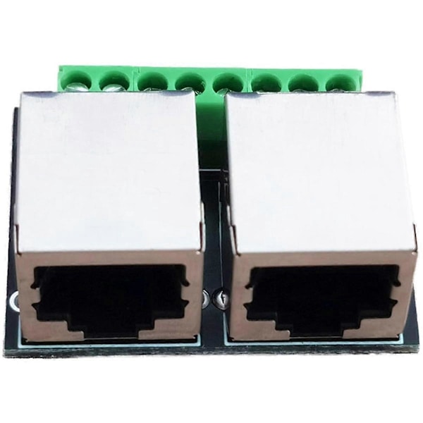 4 st RJ45 Ethernet Dubbel Hona Terminal Breakout Board
