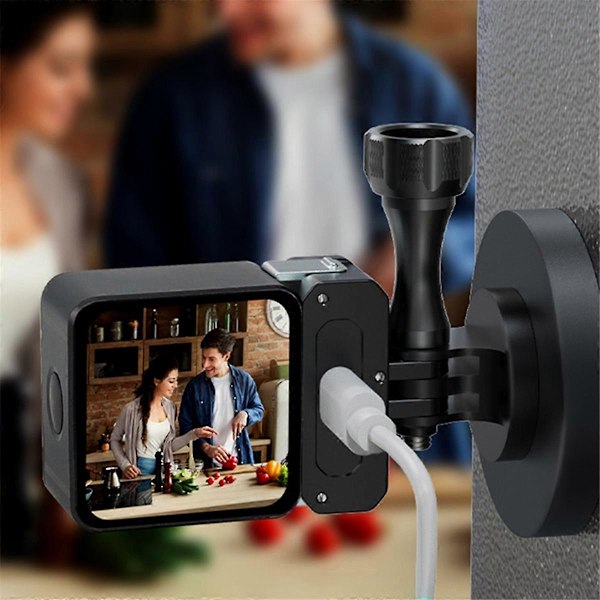 Magnetisk Magnet Bil Motorcykel Sugkopp Stativ Adapter Fäste