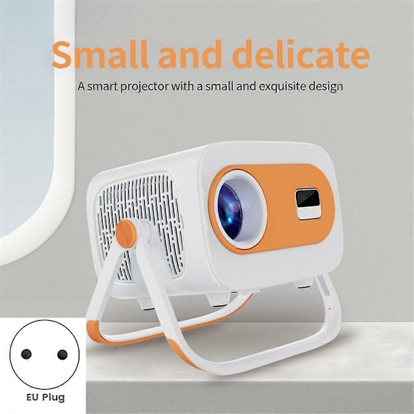 1080P Projektor 4K Android 13 Dubbel Wi-Fi Smart Hemprojektor EU-KONTAKT