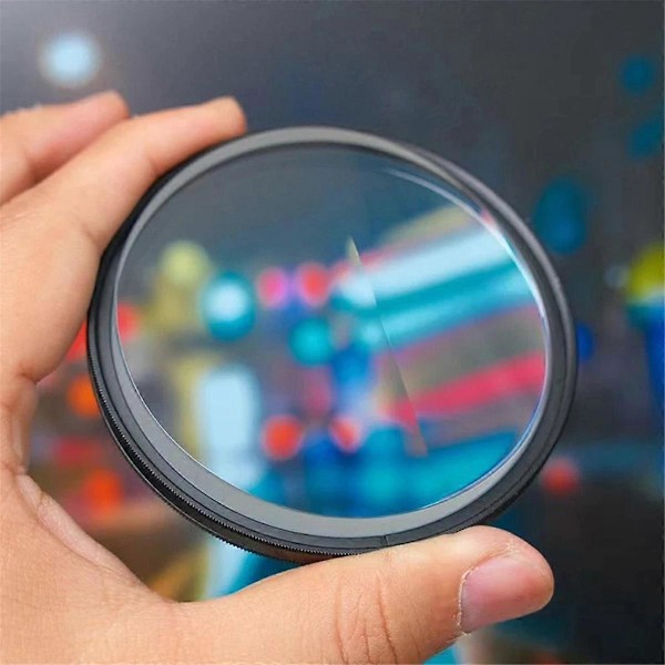 77 mm Glas Prismelinse Superhastighedseffekter Spøgelsesbevægelse