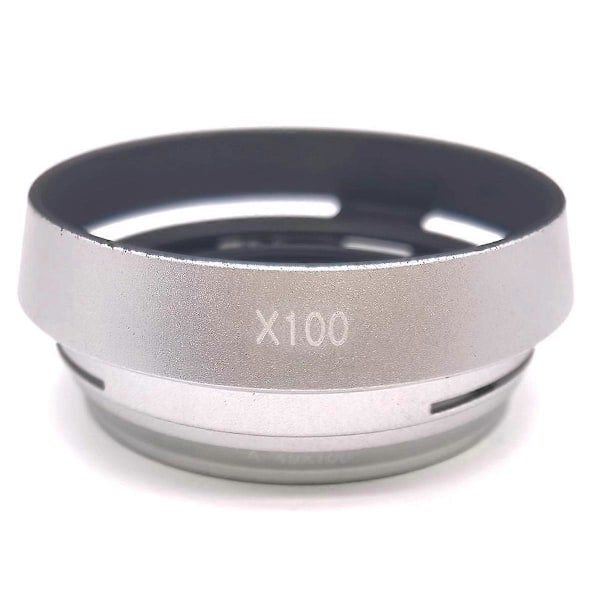 LH-X100 49mm Objektivadapterring Metall Motljusskydd för X100 X100S Motljusskydd Adapterring