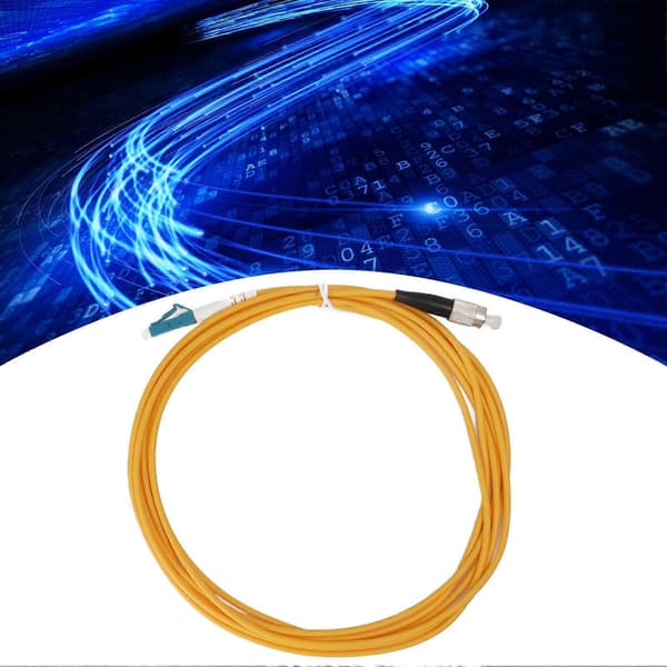 Fiberoptisk kabel, single mode, single core, lite tap, poleringsteknologi, mye brukt fiber patch-kabel