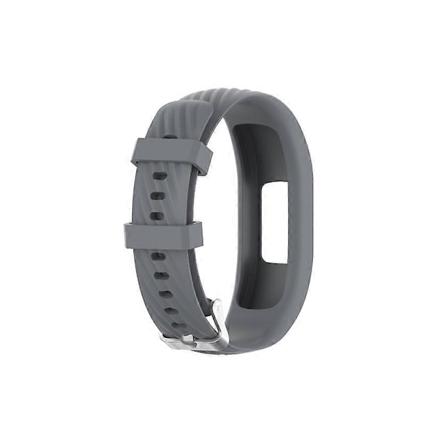 Ersättningsarmband i silikon, justerbart klockarmband för G-armin Vivofit 4 Grey L