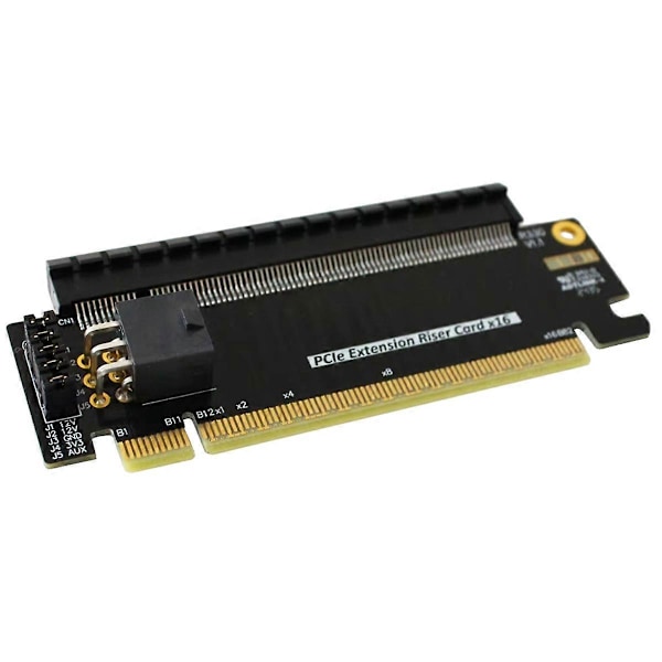 PCI-E 5.0 X16 Halvhöjd till Fullhöjd Förlängningskort