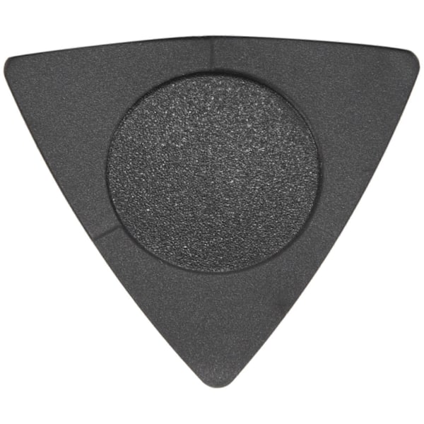 10 st Triangel-gitarrplektrum 1.0 0.75 0.5 mm i PC + ABS Svart