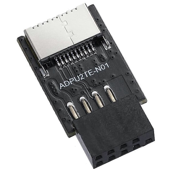 USB 2.0 Frontpanel Header USB 9Pin till USB 2.0 Typ-E