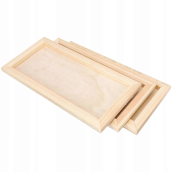 DIY Målarramar Träramar Tomma Lerrramar