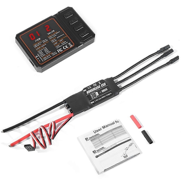30A Harjaton ESC 2-3S Lipo RC-autolle Vene Lentokone DIY-osat