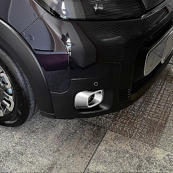 Bil Främre Dimljus Trim Ram för Honda Silver