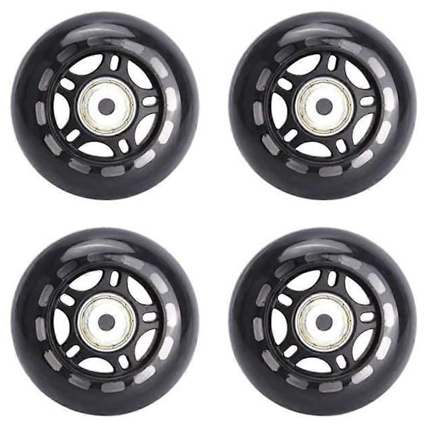 4 st Rullskridskohjul 70X24mm Lager Skatetillbehör Non-