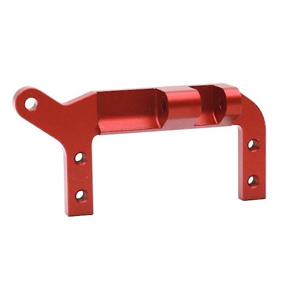 RC Bil Uppgradering Aluminium Axel Servo Fäste Ställ Röd