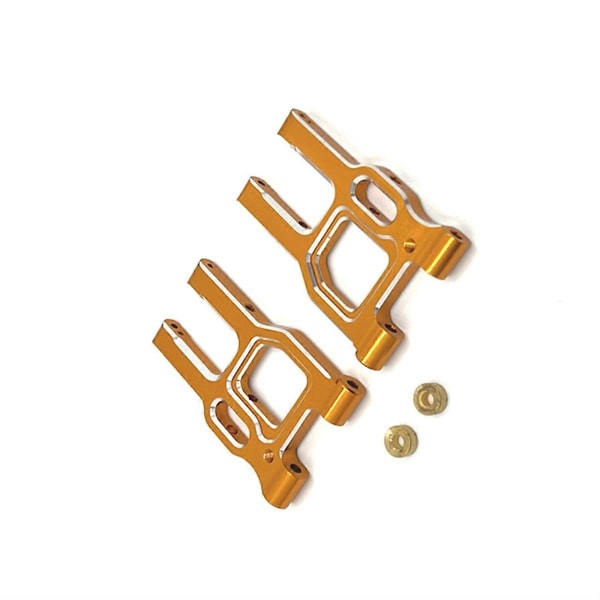 RC Bil Uppgradering Främre Bärarmskit för LC RACING 1/10 PTG-2 Guld