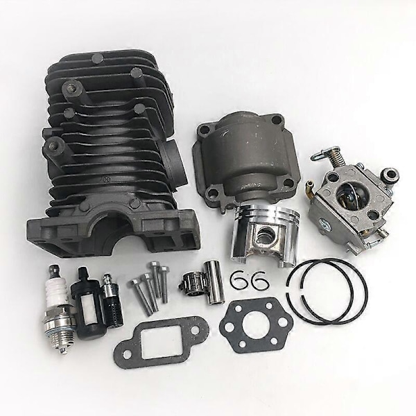 38mm Motorcylinder Kolv Vevaxel för MS170