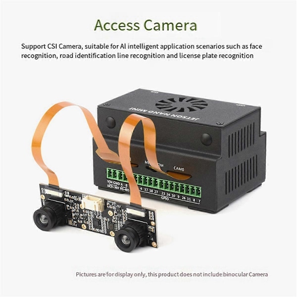 1 st för NANO MINI Adapter+Kylfläns Kit EU-kontakt