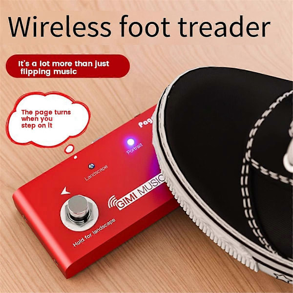 Trådløs sidevender ekstern Bluetooth sidevender