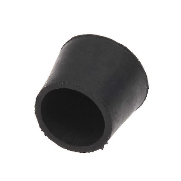 40 st Svarta Gummi Stolsbordsfötter Rör Ändstycken 14mm