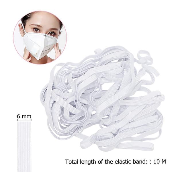 10 M Herre Elastisk Belte Bredde Elastisk Snor Strikking Elastisk Bånd Elastiske Bånd Kraftig Stretch Strikke Spole