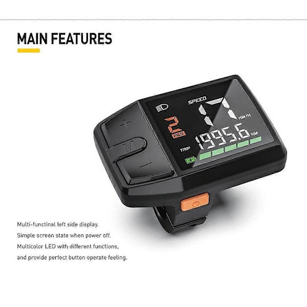 För Mid Motor DZ41 Display för BBS0102 03 HD M500 M600(CAN)