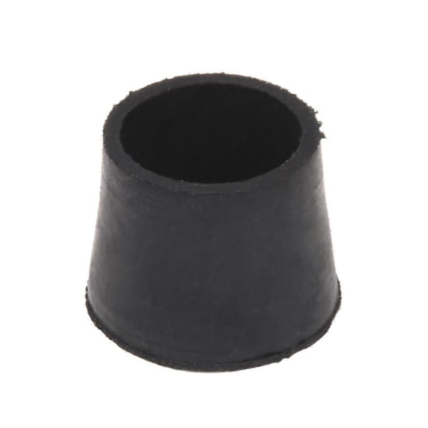 40 st Svarta Gummi Stolsbordsfötter Rör Ändstycken 14mm