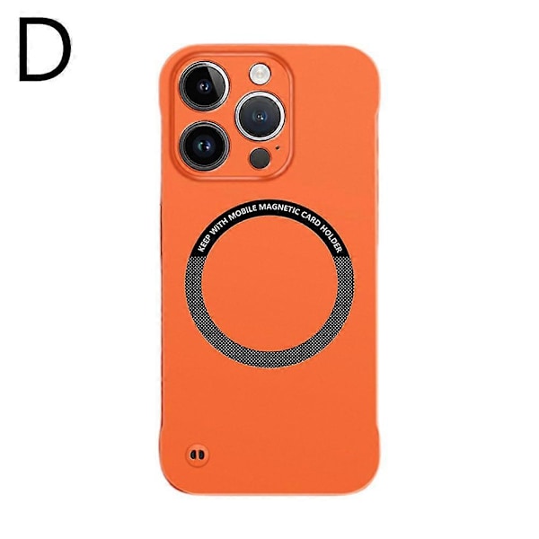Kotelo iPhone 13 14 15 16 Pro Max -puhelimelle, iskunkestävä Orange For 14 pro max