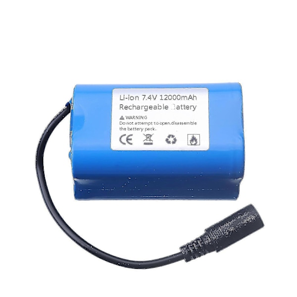 T188 2011-5 H18 C18 Fjärrkontroll Fiske Bete Båt Reservdel 7.4v 5200mah/12000mah Batteri/motor/laddare/3-i-1 Laddningskabel 2PCS