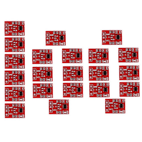 100st TTP223 Touch Key Switch Modul Kondensatortyp Enkelkanal