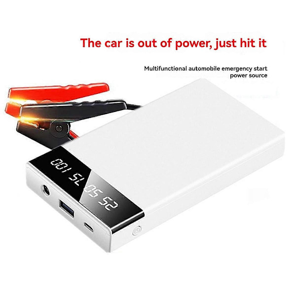 6000MAh 12V Bil Startbooster 200A Nödstartare, B