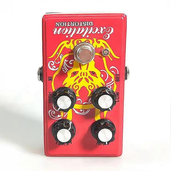 Elektrisk gitar effekt Britisk Distortion Effekt Pedal Innebygd FET Transistor, Distortion Tone Gitar Pedal