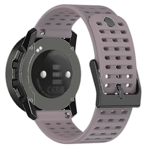 Urheiluranneke Suunto Vertical/9 Peak Pro/9 Peak/5 Peak -kelloille, 22 mm silikoniset kellon rannekkeet Purple