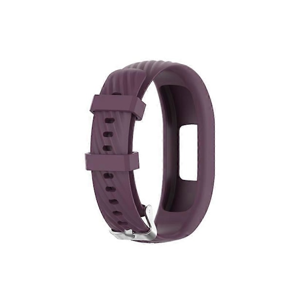 Ersättningsarmband i silikon, justerbart klockarmband för G-armin Vivofit 4 Purple L