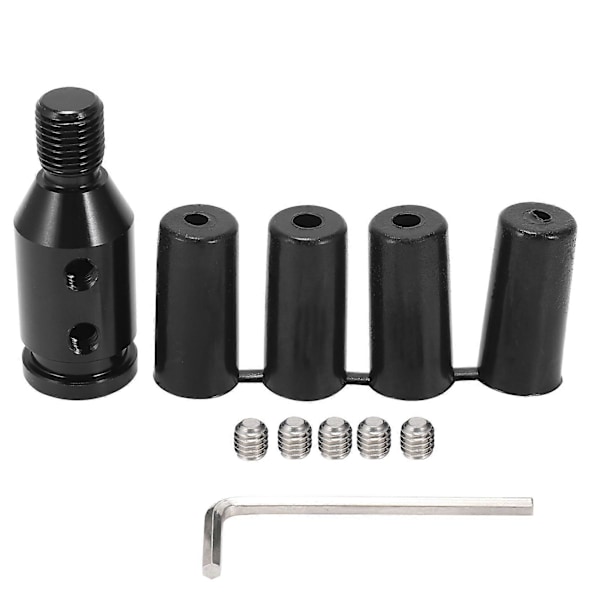 Aluminiumknoppadapter för icke-gängade växelspakar 12X1.25Mm (Svart)