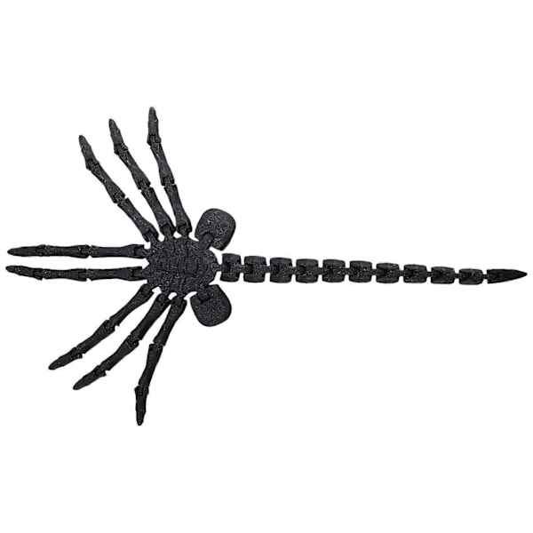 Facehugger Modell Fullt Artikulerad Filmrekvisita Svart