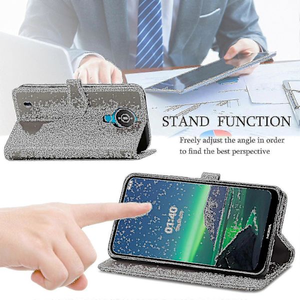 1.4 Etui Cover Em Mla Flip - Grå