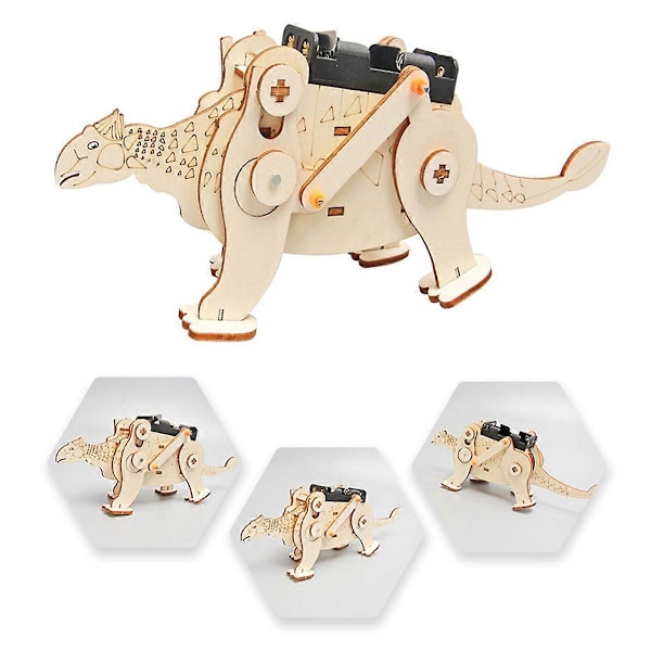 DIY Ankylosaurus Dinosaur Lav Selv Opfindelse Håndlavet