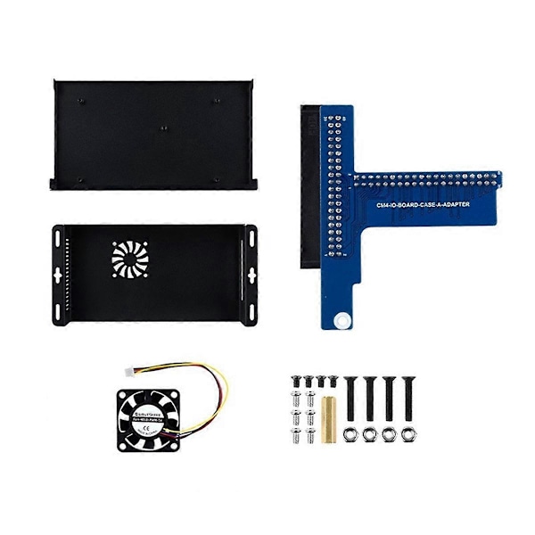 CM5 Metalkabinet til Module 5 IO Board med Køleventilator