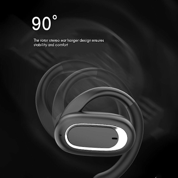 T35 Trådlöst Bluetooth Headset Digital Display Brusreducering, A