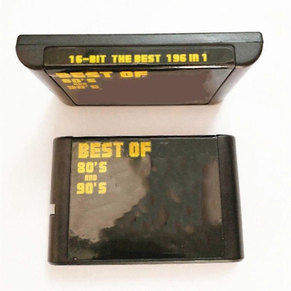 196 i 1 Multispel för MegaDrive