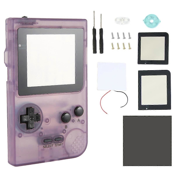 DIY Skalbyte för Gameboy Pocket Spel Transparent lila
