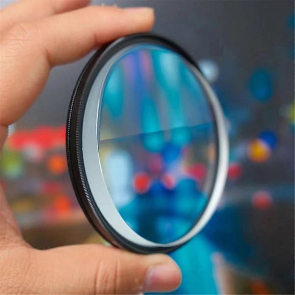 77 mm Glas Prismelinse Superhastighedseffekter Spøgelsesbevægelse