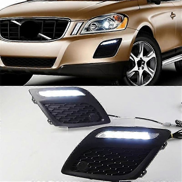 Led Varselljus Led Främre Stötfångare Drl Dimljus För- Xc60 2011-2013