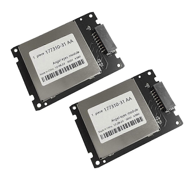 2 ST LED Strålkastare Drivmodul 177310-31AA för Regal Opel J Varselljus Kontroll 177310