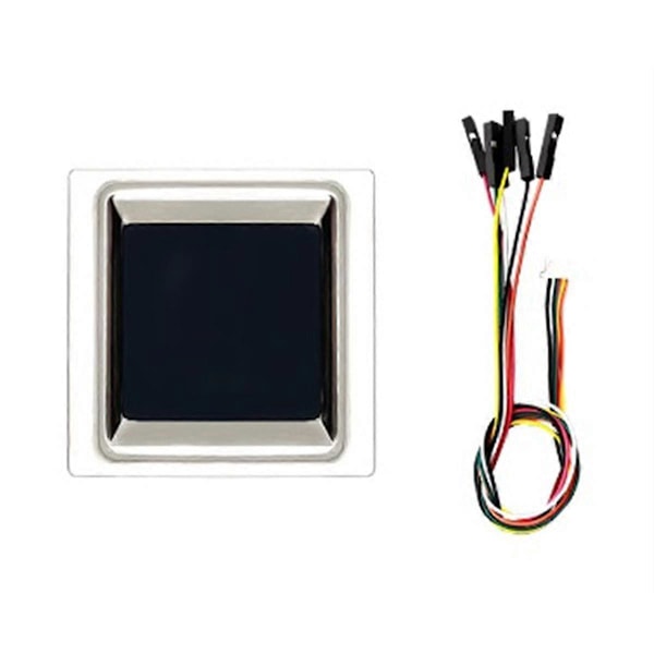 Fingeravtrycksidentifieringsmodul ZW0608 Fyrkantig Halvledarkapacitiv Fingeravtryckssensor Switchmodul, B