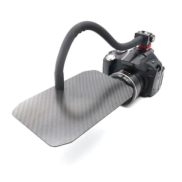 Mini Carbon Fiber Lysblok Skyggehætte Plade (A)