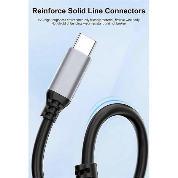 USB-C till Typ C-omvandlare för ,Switch,StemDeck, Air Plus, Vision AR Glas Strömomvandling