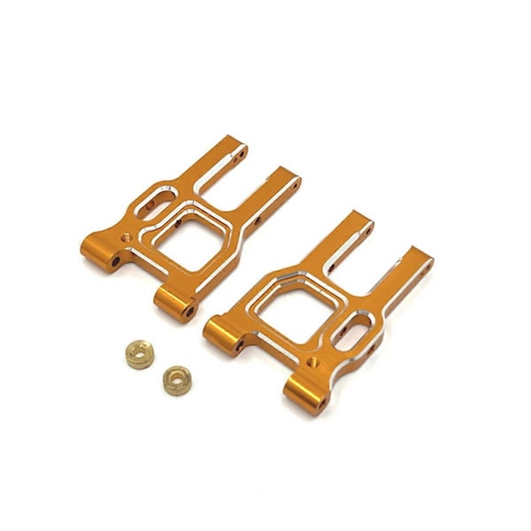 RC Bil Uppgradering Främre Bärarmskit för LC RACING 1/10 PTG-2 Guld