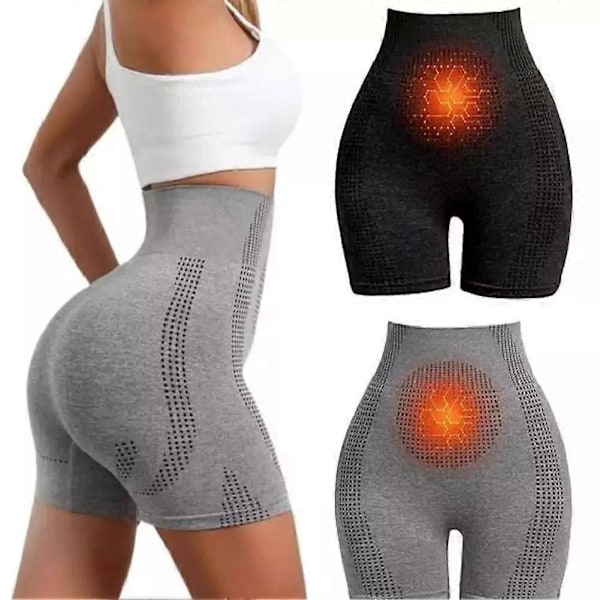Mikrovibrationsmassage Modul Is Silke lon Fiber Reparationsformande Shorts Black Large size
